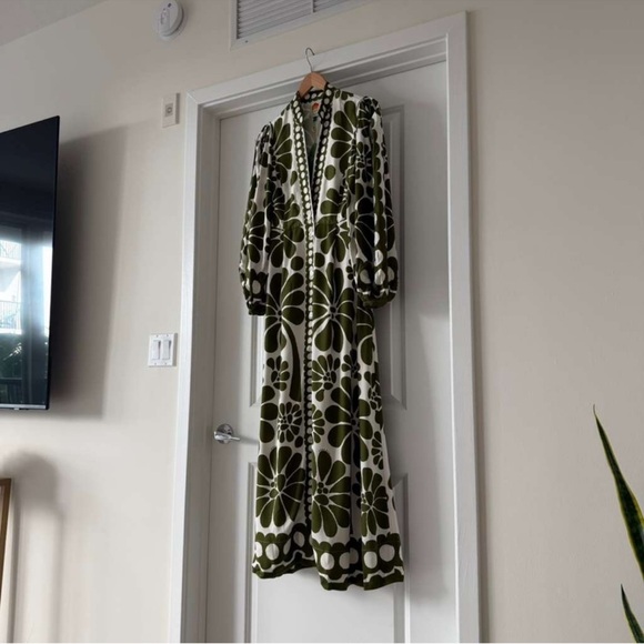 Farm Rio Green Palermo Maxi Dress - Picture 6 of 9
